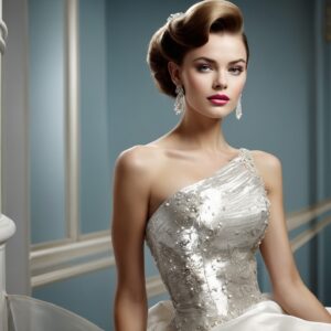 Vestido Novia Glamour Hollywood