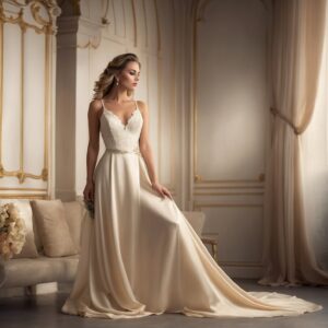 Vestido de novia estilo Old Hollywood glam