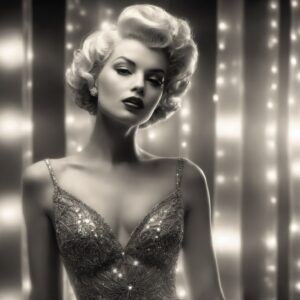 Vestido de Dama de Honor Merilyn - Estilo Old Hollywood