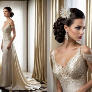 Vestido Novia Old Hollywood Glamour